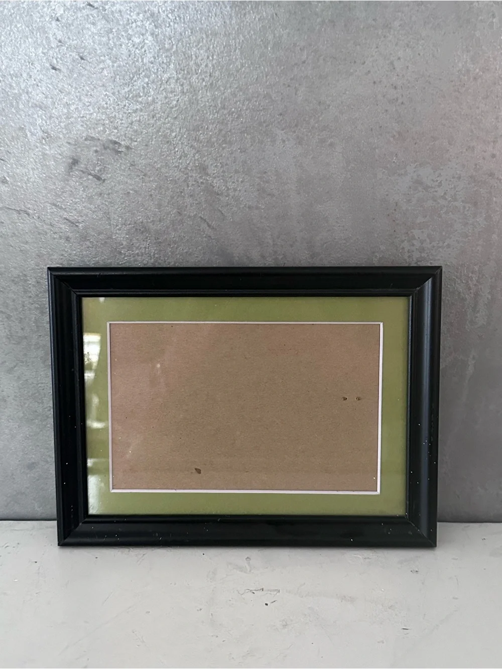Vintage Frame BLACK WOOD COMPOSITE FRAME FITS 5X7